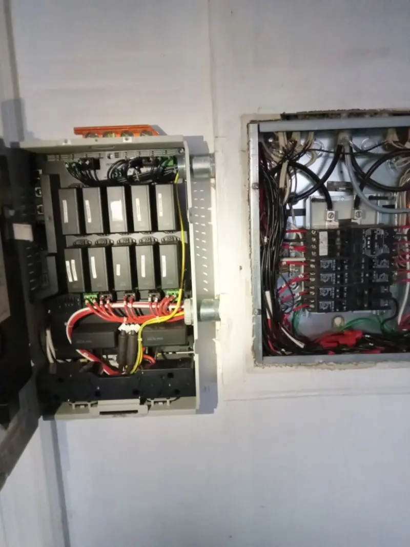 Electrical panel upgrade completed for Commercial Electrician Services in East Palestine